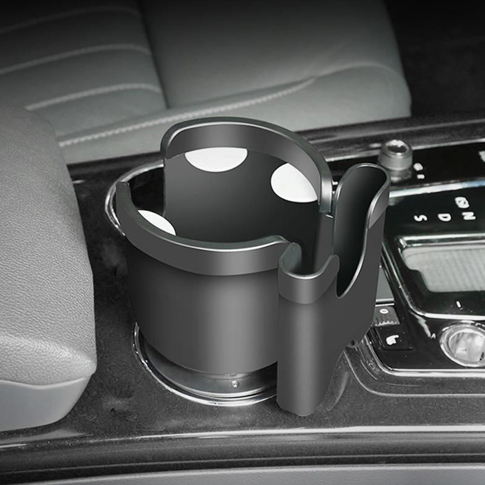 360° Angle Adjustable Expander Car Seat Cup Holder Suitable For Water Bottle & Phone Storage