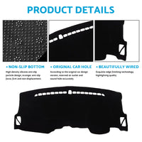 {{ Non-Slip Dash Mat Suitable For Kia Picanto JA 2017-2023 Dashboard Cover }} - Buy Car Parts Online at {{ Kaka Auto Parts }}.