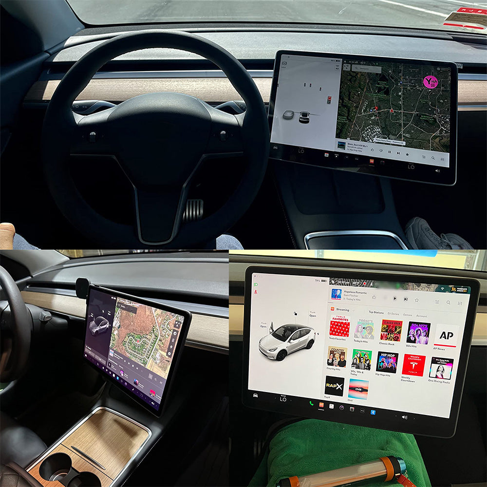 Suitable For Tesla Model 3 Y Screen Rotate Swivel Mount Kit Navigation Rotation