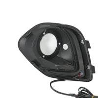 Pair Front Fog Light Lamp LED 12V Suitable For Mitsubishi ASX Outlander 2013-15