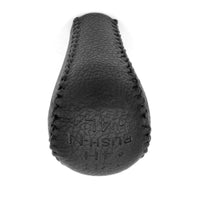 1x Black Leather Transfer Case Knob Suitable For Nissan Patrol GU Y61 GQ Y62