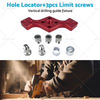{{ Drill Bit Vertical Pocket Hole Jig Dowel Drill Guide Self Centering Woodworking }} - Buy Car Parts Online at {{ Kaka Auto Parts }}.