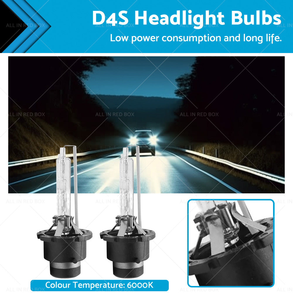 {{ 6000K D4S D4R  Headlight Bulbs Suitable For Lexus Honda Mazda Toyota 35W }} - Buy Car Parts Online at {{ Kaka Auto Parts }}.