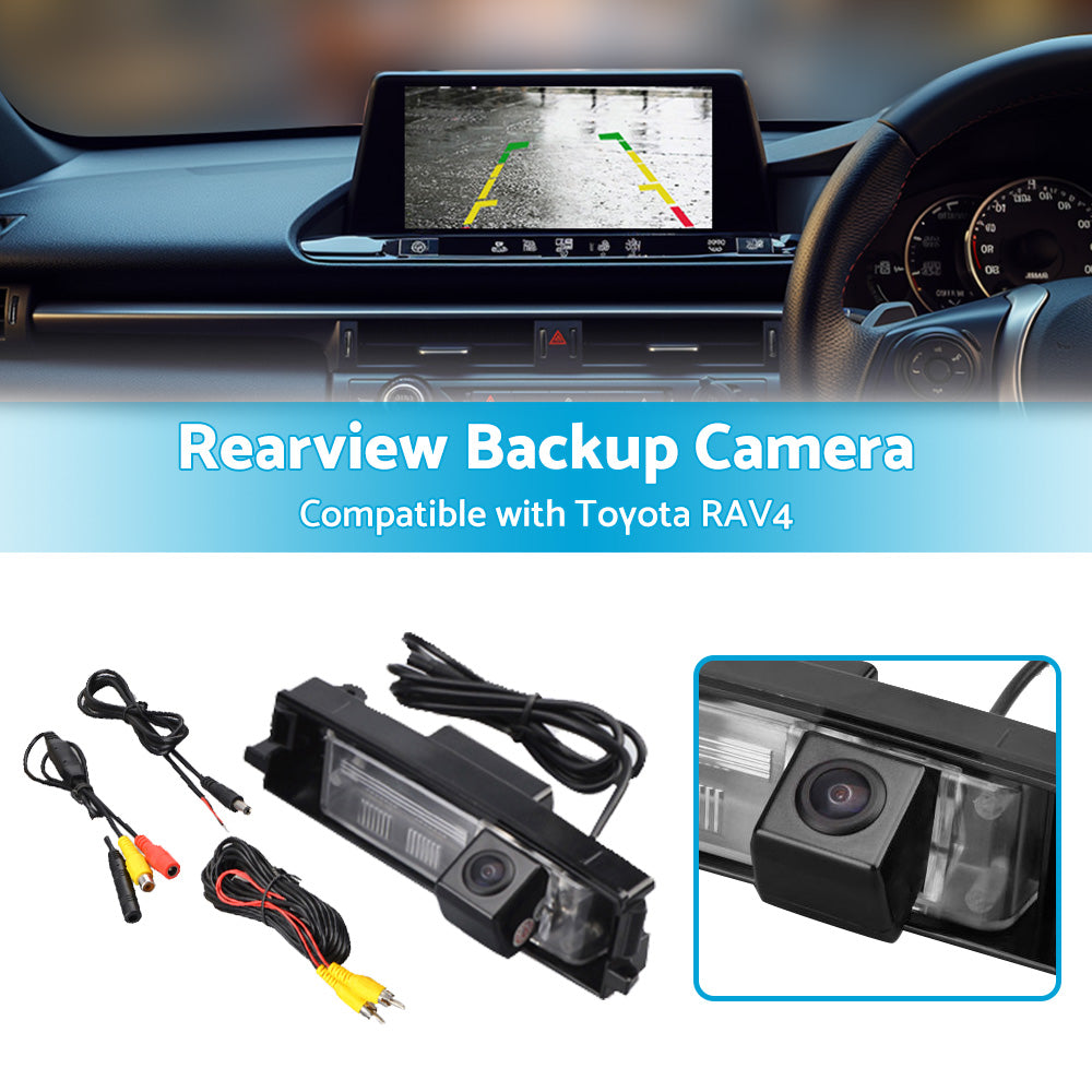 {{ Car Reverse Camera Rear View Backup Parking Suitable for Toyota RAV4 2006-2012 }} - Buy Car Parts Online at {{ Kaka Auto Parts }}.