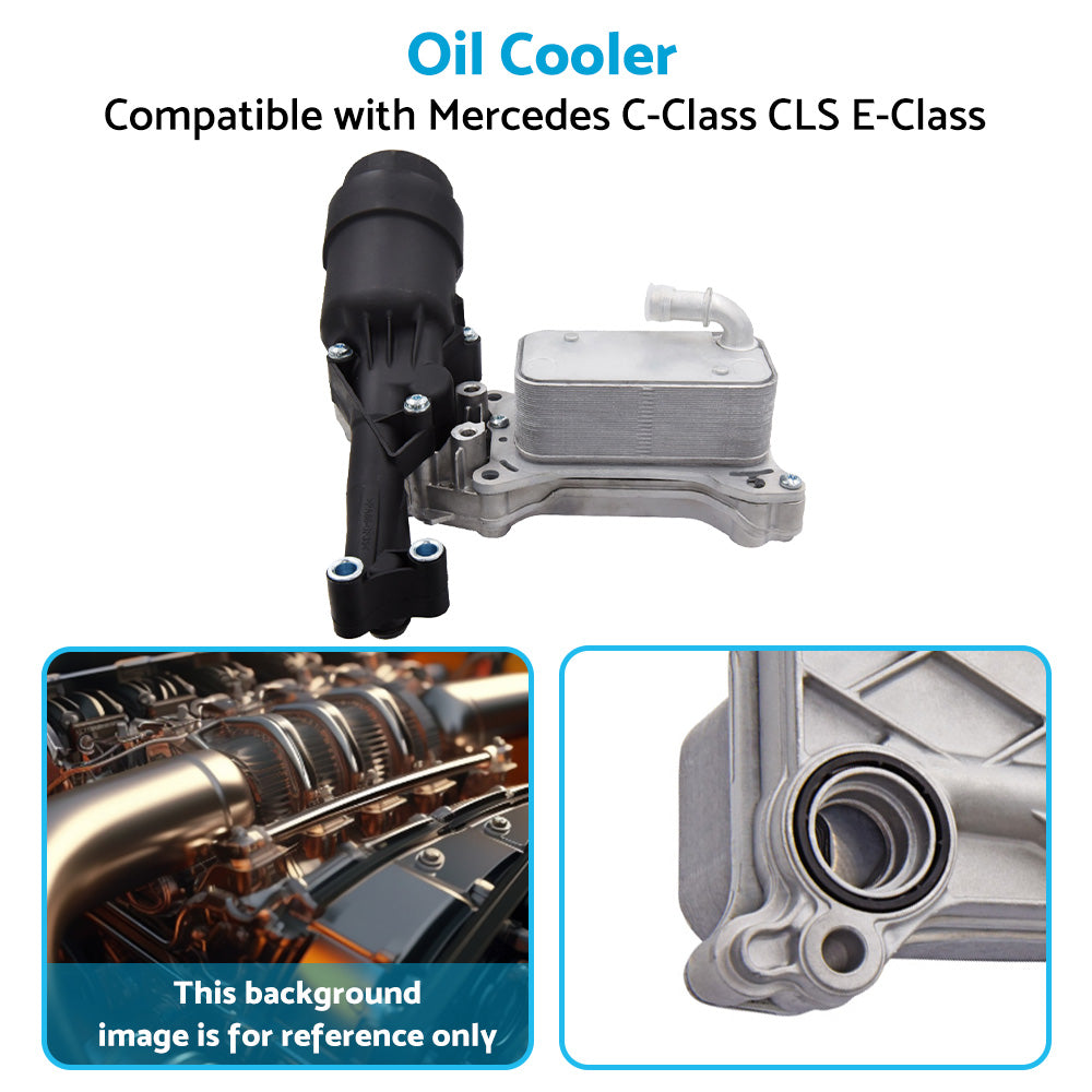 {{ 6511800610 Oil Cooler Suitable For Mercedes-Benz M-Class ML 250 C-Class }} - Buy Car Parts Online at {{ Kaka Auto Parts }}.