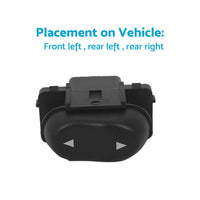 Set of 4 Power Window Switches Suitable For Ford Fairlane & Fairmont AU – Driver & Passenger Side
