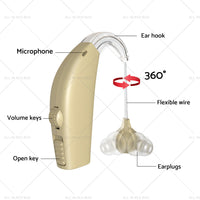 {{ Rechargeable Digital Hearing Aid Severe Loss Ear Aid HIGH-POWER Sound Amplifier }} - Buy Car Parts Online at {{ Kaka Auto Parts }}.