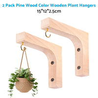 {{ Plant Hanger Hanging Plant Hook Wooden Hanging Basket Wall Plant Hook Flower Pot }} - Buy Car Parts Online at {{ Kaka Auto Parts }}.