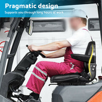 {{ Tractor Seat Forklift Excavator Universal Suspension Backrest Truck Chair Adjust }} - Buy Car Parts Online at {{ Kaka Auto Parts }}.