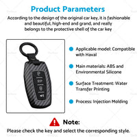{{ ABS Remote Key Fob Case Cover Suitable For Great Wall Haval Hover H1 H4 H6 H7 H9 }} - Buy Car Parts Online at {{ Kaka Auto Parts }}.
