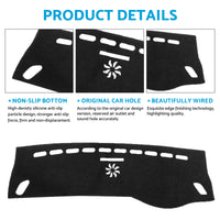 Dash Mat Cover Suitable For Mercedes-Benz CLA-Class C117 X117 2013-2019