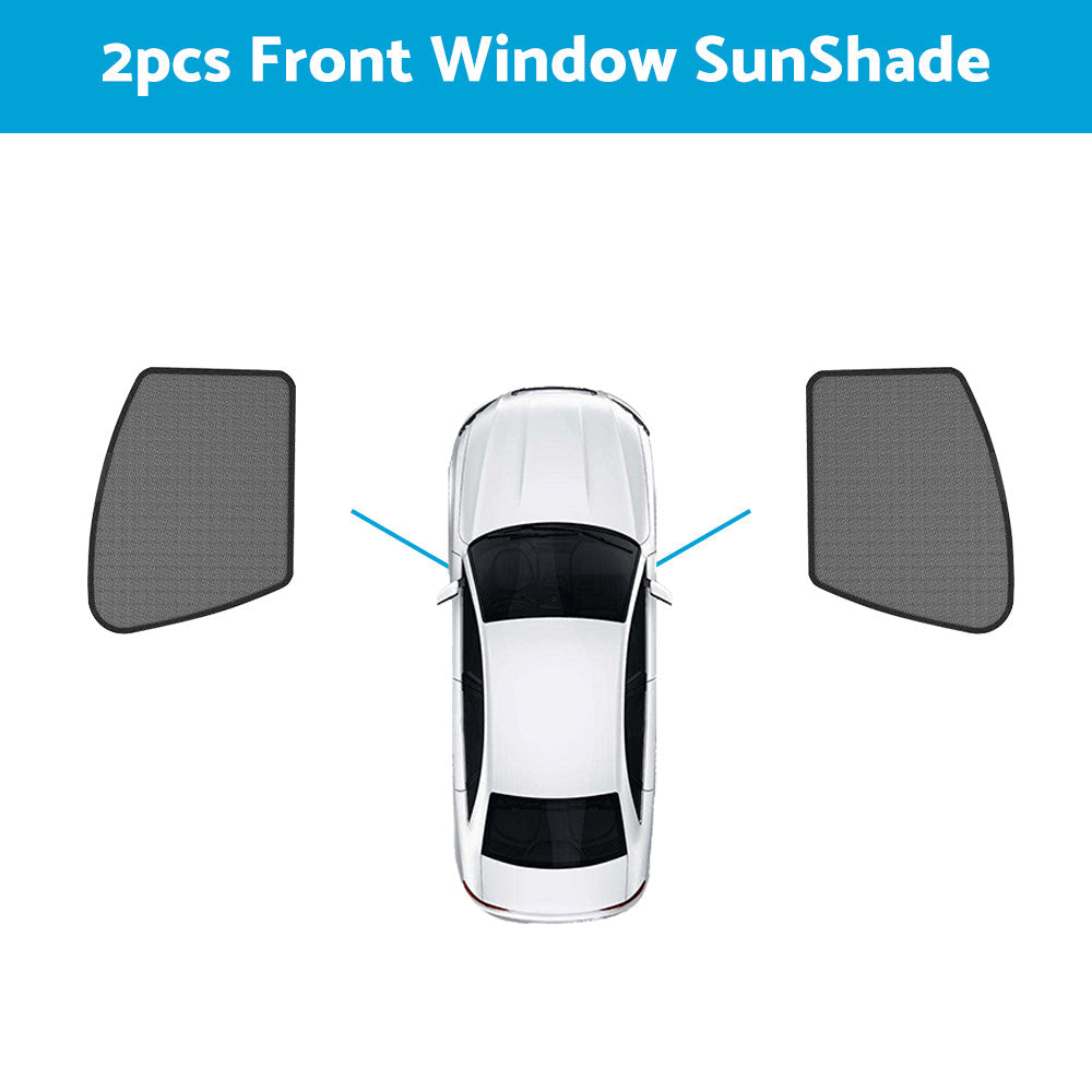 Magnetic Rear and Side Window Sun Shade Mesh Suitable For Toyota RAV4 2019-2023