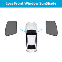 Magnetic Rear and Side Window Sun Shade Mesh Suitable For Toyota RAV4 2019-2023