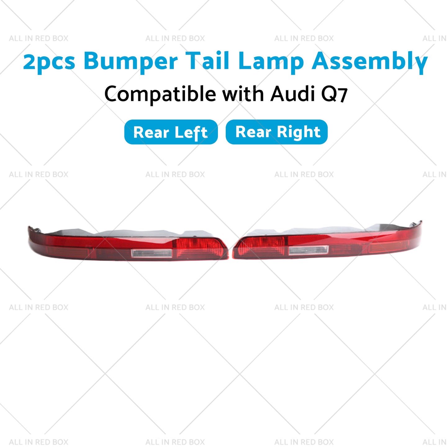{{ Rear LR  Bumper Tail Light Lamp Assembly 4M0945096 Suitable For Audi Q7 16-23 }} - Buy Car Parts Online at {{ Kaka Auto Parts }}.