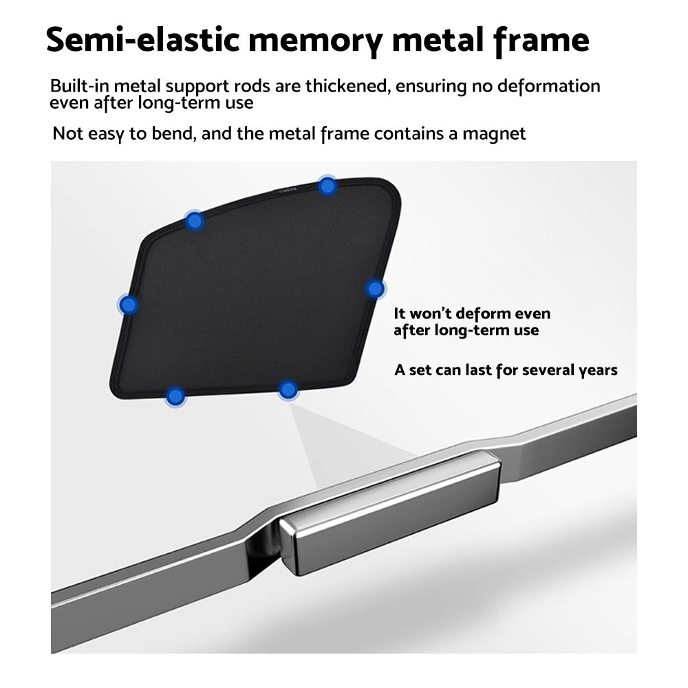 Magnetic Car Window Sun Shades Sun Blind Suitable For Kia EV5 2023-2025