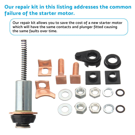 Starter Motor Repair Fix Kit Suitable For Land Rover Discovery / Defender TD5 2.5L