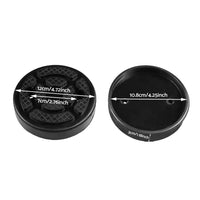 5x Universal Round Rubber Arm Lift Pads Suitable For Car Truck Auto Hoist Black