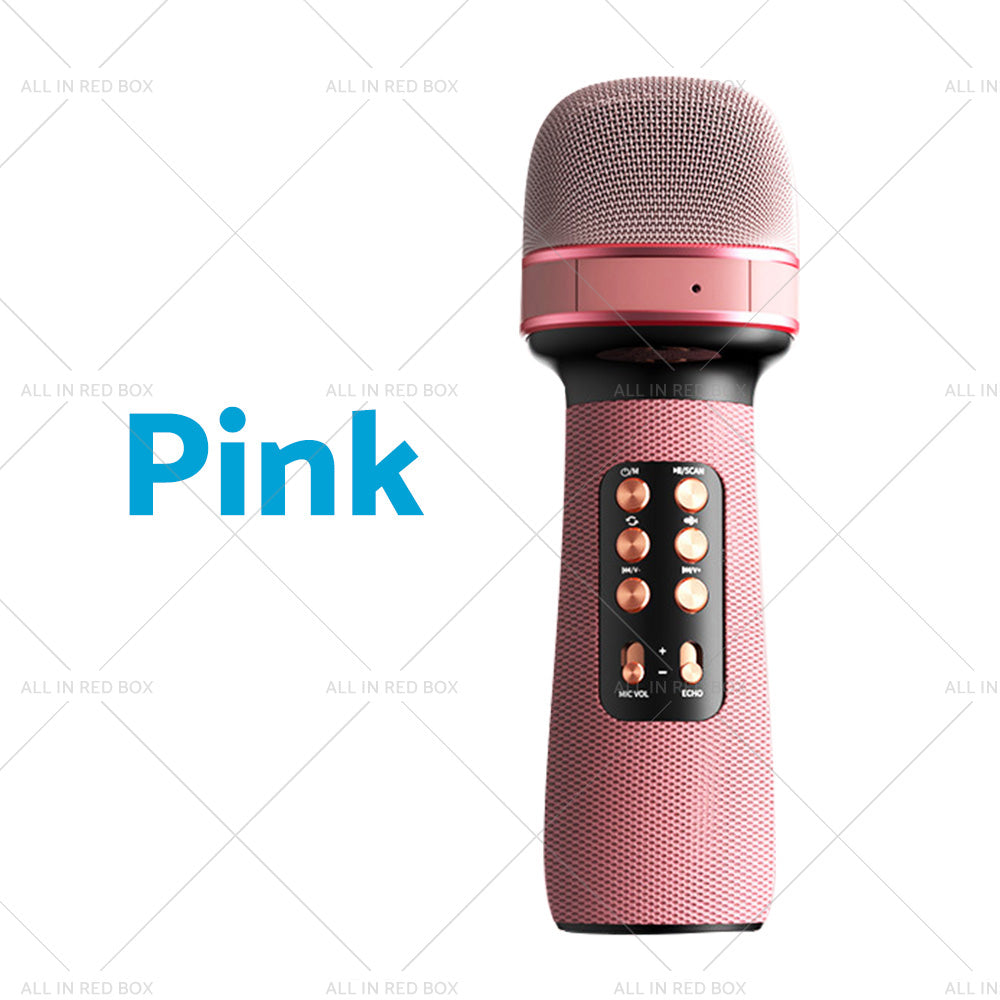 {{ Wireless Blue-tooth Portable Karaoke Microphone Speaker Mic USB Speaker Portable }} - Buy Car Parts Online at {{ Kaka Auto Parts }}.