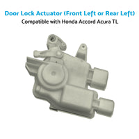 Front Left or Rear Left  Door Lock Actuator Suitable for Honda Accord Acura TL