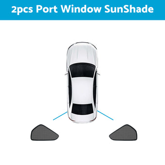 compare product Magnetic Rear and Side Window Sun Shade Mesh Suitable For Toyota RAV4 2019-2023