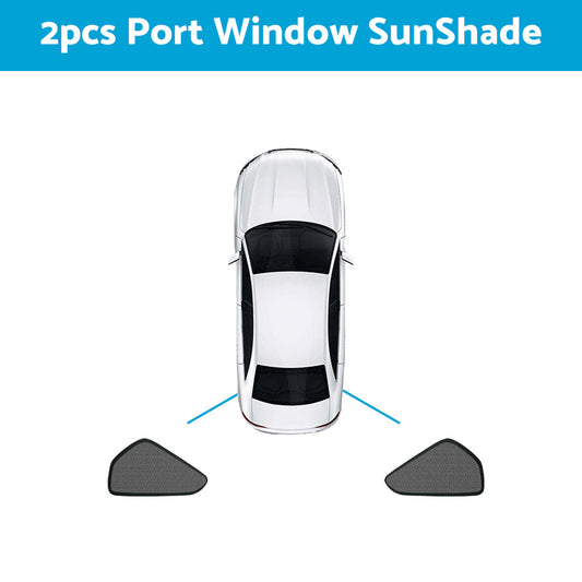 Magnetic Rear and Side Window Sun Shade Mesh Suitable For Toyota RAV4 2019-2023
