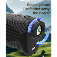 7X Laser Golf Rangefinder Slope 1200 Yards Maximum Distance USB Rechargeable
