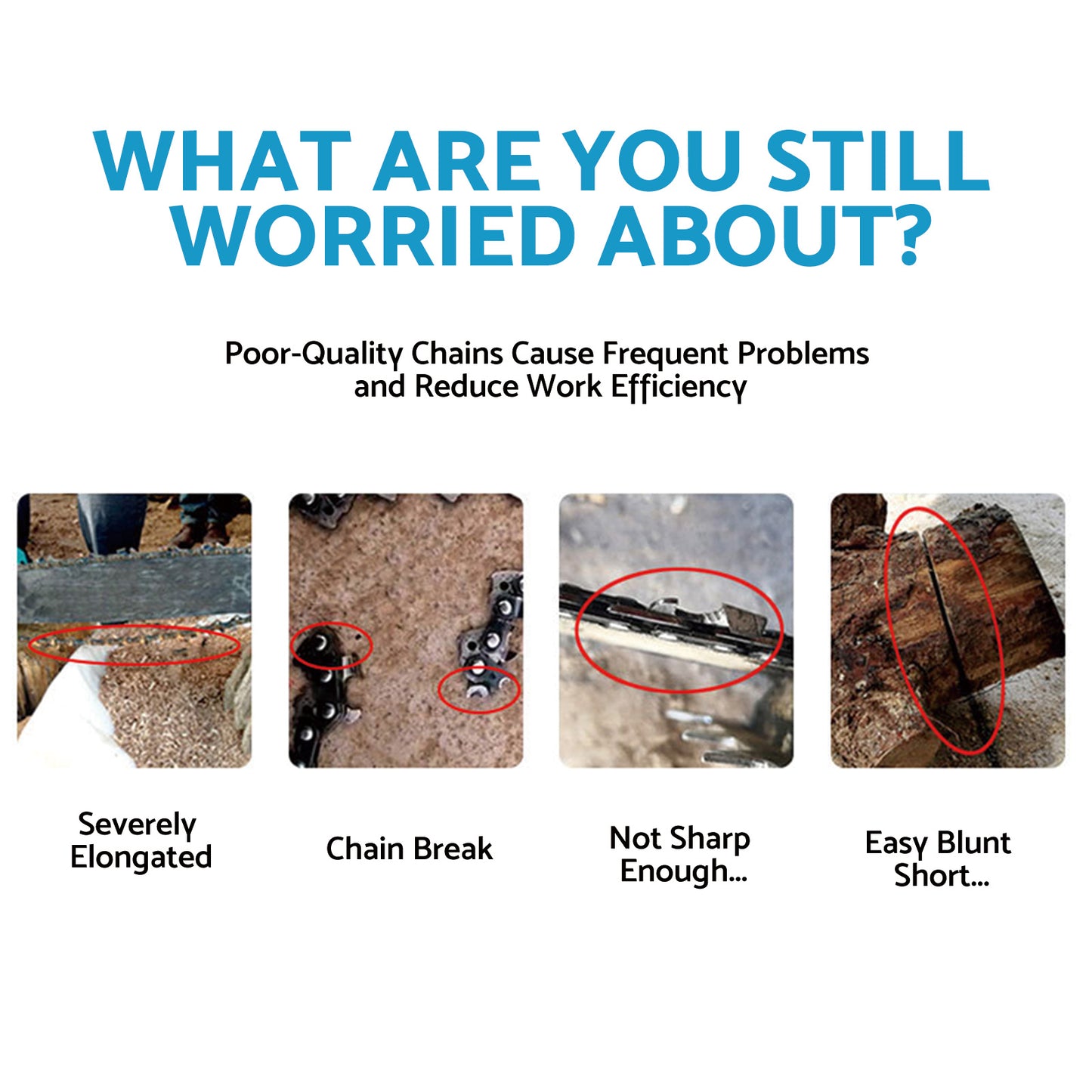 {{ 1x 14" Tungsten Chain .043 3/8LP 52DL Suitable For Makita DUC353Z DUC353PT2 }} - Buy Car Parts Online at {{ Kaka Auto Parts }}.