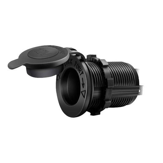 2x Waterproof 12V Car Cigarette Lighter Socket With USB Charger Power Adapter Outlet