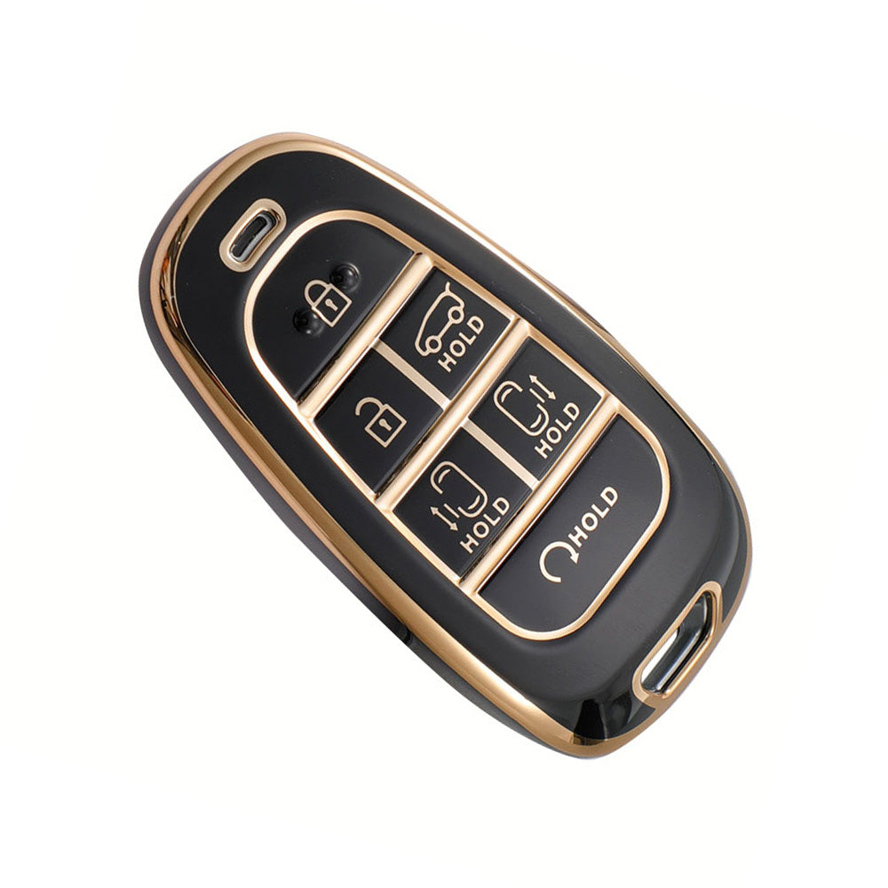 6-Button TPU Car Remote Key Fob Cover Suitable For Hyundai Sonata / Tucson / Santa Fe