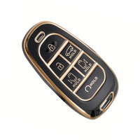 6-Button TPU Car Remote Key Fob Cover Suitable For Hyundai Sonata / Tucson / Santa Fe