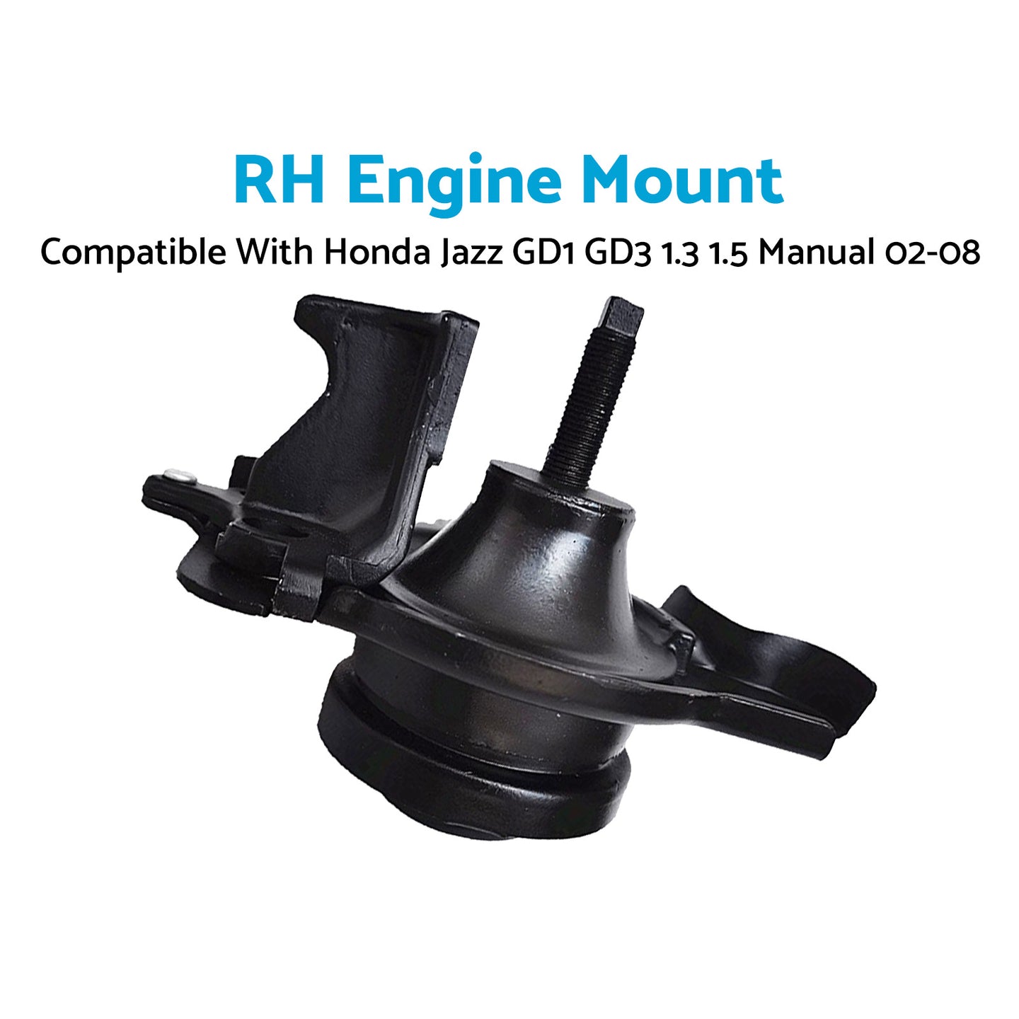 {{ Engine Mount Right Suitable For Honda Jazz GD1 GD3 L13A1 L15A1 Manual 2002-2008 }} - Buy Car Parts Online at {{ Kaka Auto Parts }}.
