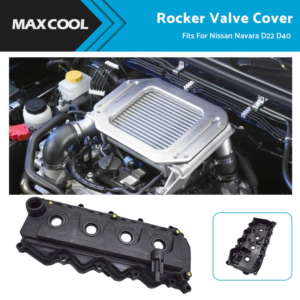 {{ Rocker Valve Cover Fits For Nissan Navara D22 D40 YD25DDTi 13264-VM00A 2002-2019 }} - Buy Car Parts Online at {{ Kaka Auto Parts }}.