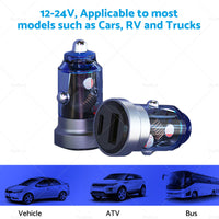 {{ USB C Car Charger Adapter 54W Car Charger Fast Charging Fast USB PD30W QC3. 0 }} - Buy Car Parts Online at {{ Kaka Auto Parts }}.