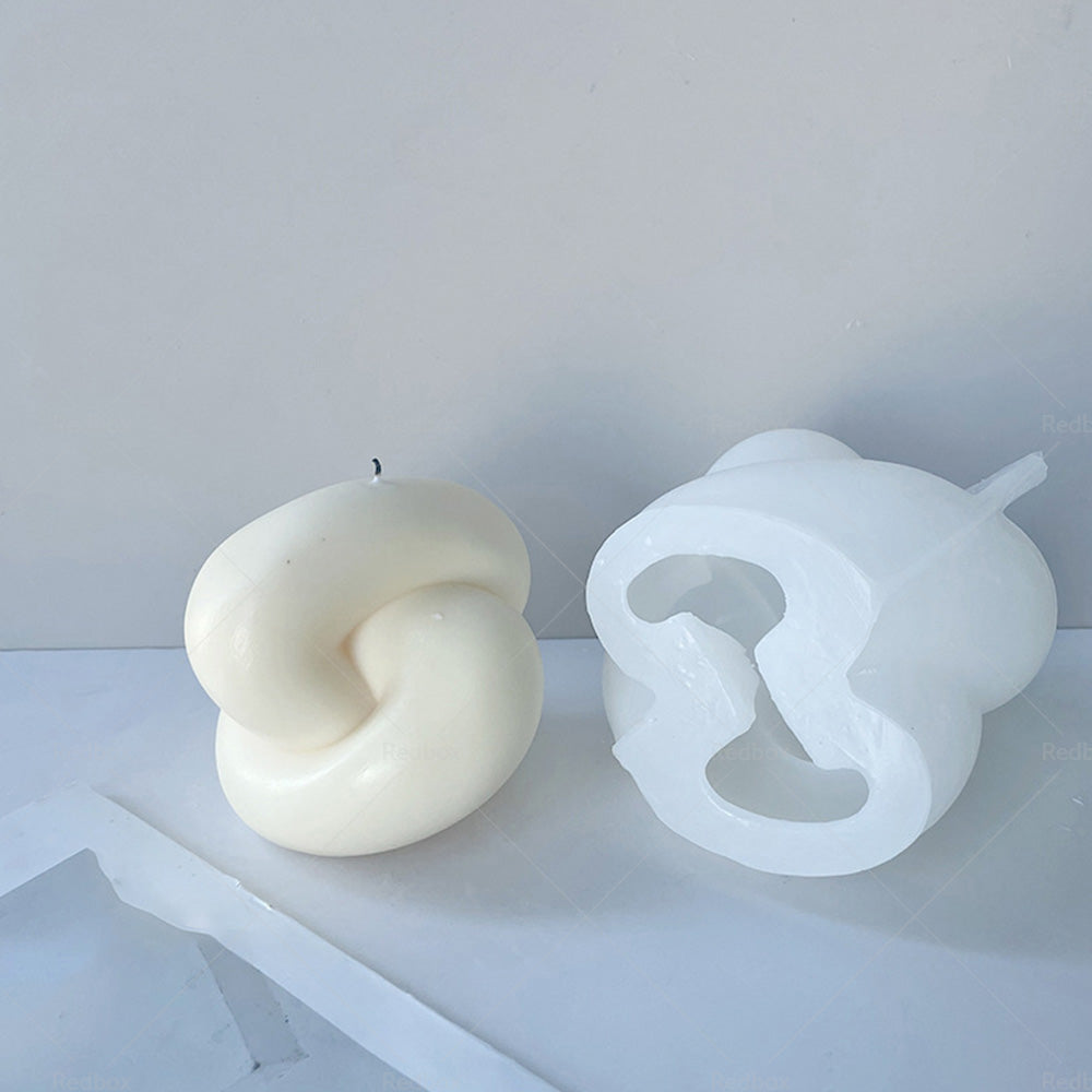 {{ Large Knot Candle MOLD Spiral Tie Rope Ball Twisted Silicone Gypsum Aromatherapy }} - Buy Car Parts Online at {{ Kaka Auto Parts }}.