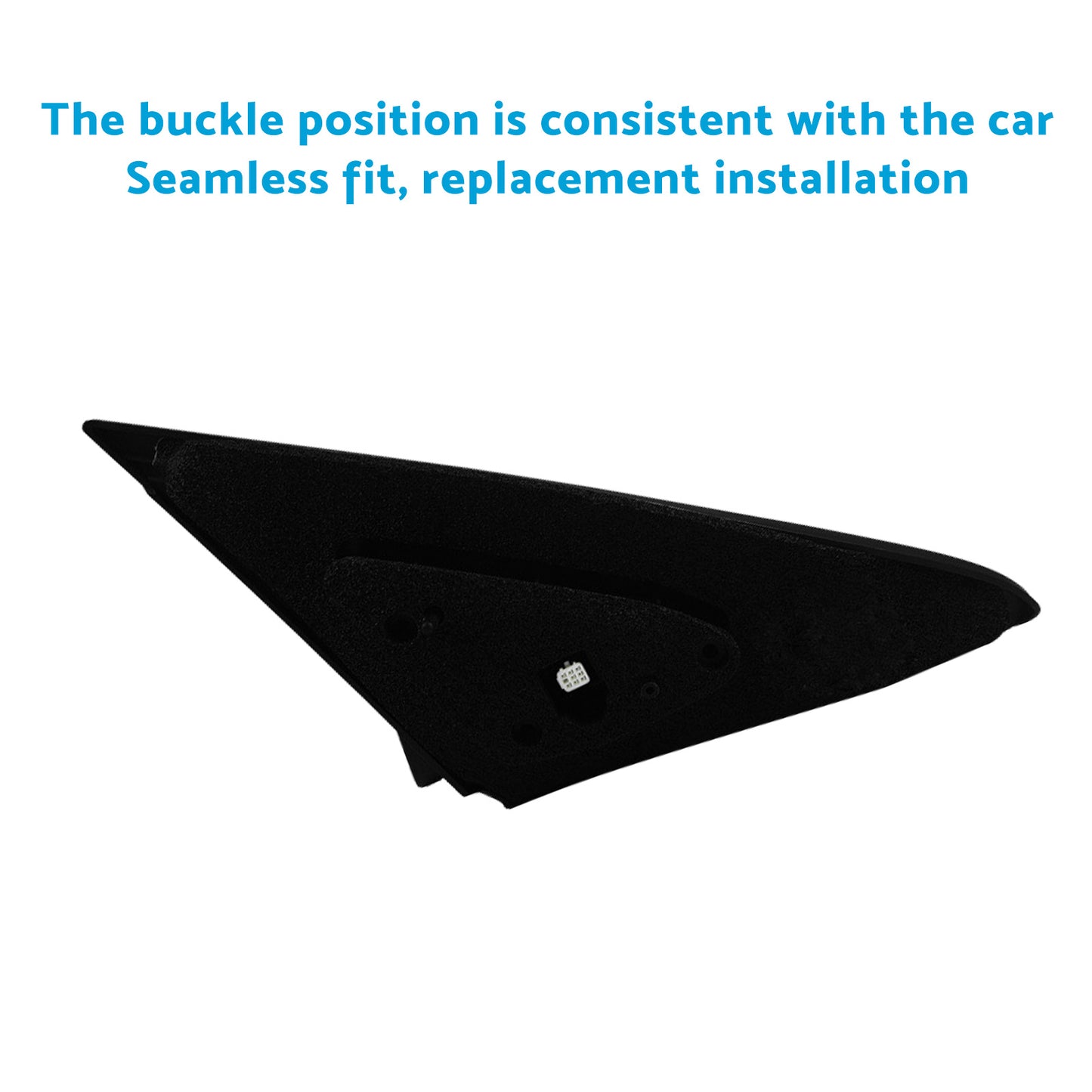 Right Door Mirror Suitable For Mazda 3 BL 2009-2013 White Without Indicator