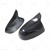 {{ Carbon Fiber Side Mirror Caps Suitable for BMW X5M F96 X6M F97 X3M F98 X4M F95 }} - Buy Car Parts Online at {{ Kaka Auto Parts }}.