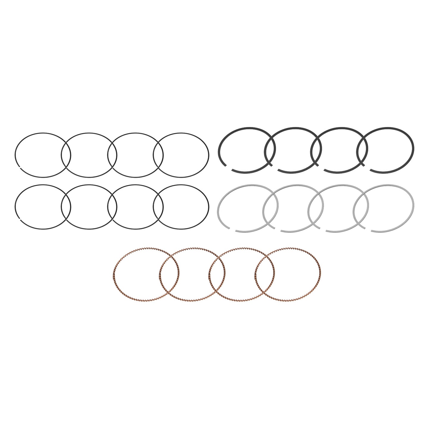 {{ Engine Piston Rings Suitablefor Mini Cooper Countryman Paceman 06-16 11257566479 }} - Buy Car Parts Online at {{ Kaka Auto Parts }}.