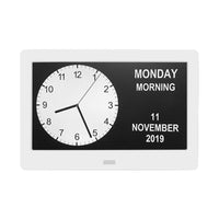 7 inch  LED Large Digital Day Clock Calendar Dementia Date Week Month Year Time Wall