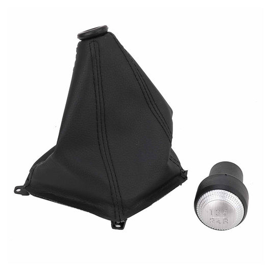 Gear Shift Knob 5 Speed + Shift Boot Frame Kit Suitable For Hyundai Tucson 2004-2009