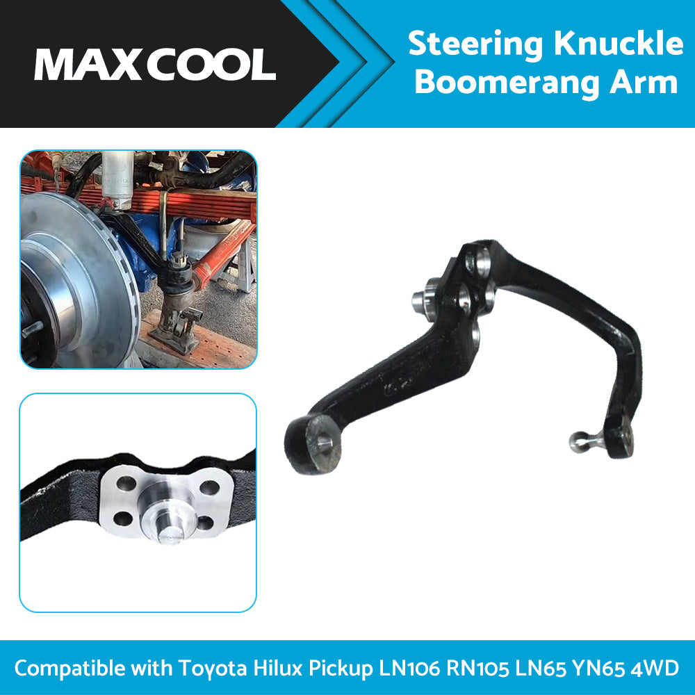 {{ Steering Knuckle Boomerang Arm Suitable For Toyota Hilux LN106 RN105 LN65 YN65 }} - Buy Car Parts Online at {{ Kaka Auto Parts }}.