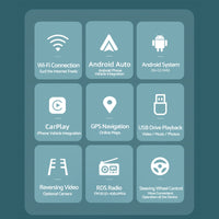 CarPlay  Head Unit Wireless Suitable For Nissan Micra 2007-2010 Android Navi+Cam