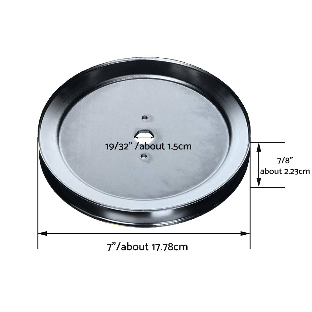 {{ 2x Blade Spindle Pulley Suitable For D  and  L John Deere Sabre Mowers D105 GX20367 }} - Buy Car Parts Online at {{ Kaka Auto Parts }}.