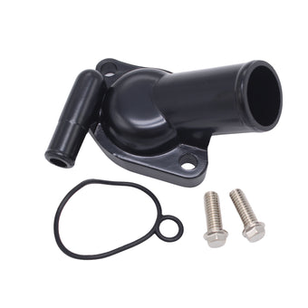 compare product Single Outlet Aluminium Water Neck Black Suitable for Holden Commodore V8 Black