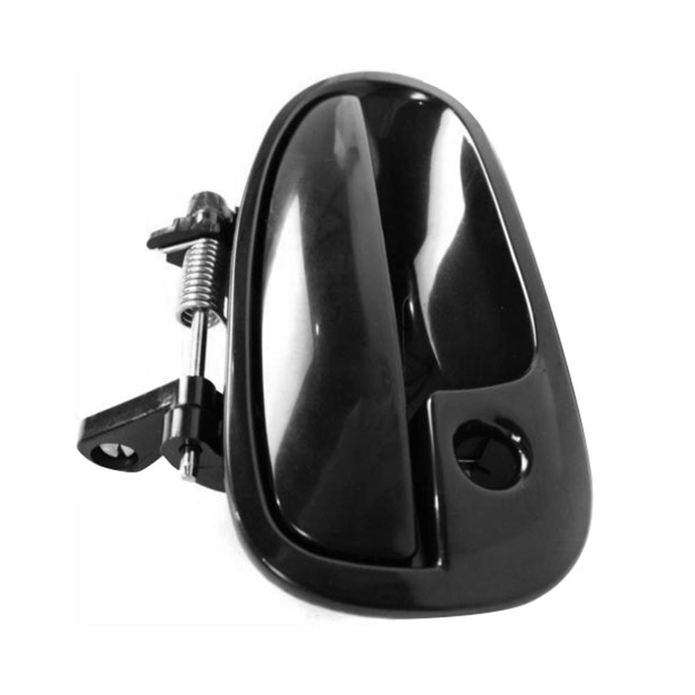 Smooth Black Front Right Outer Door Handle Suitable for Honda Civic EK 1995-2000