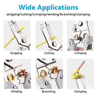 {{ Wire Stripper Pliers Multifunctional Electric Cable Stripper Crimper Cutter Tool }} - Buy Car Parts Online at {{ Kaka Auto Parts }}.