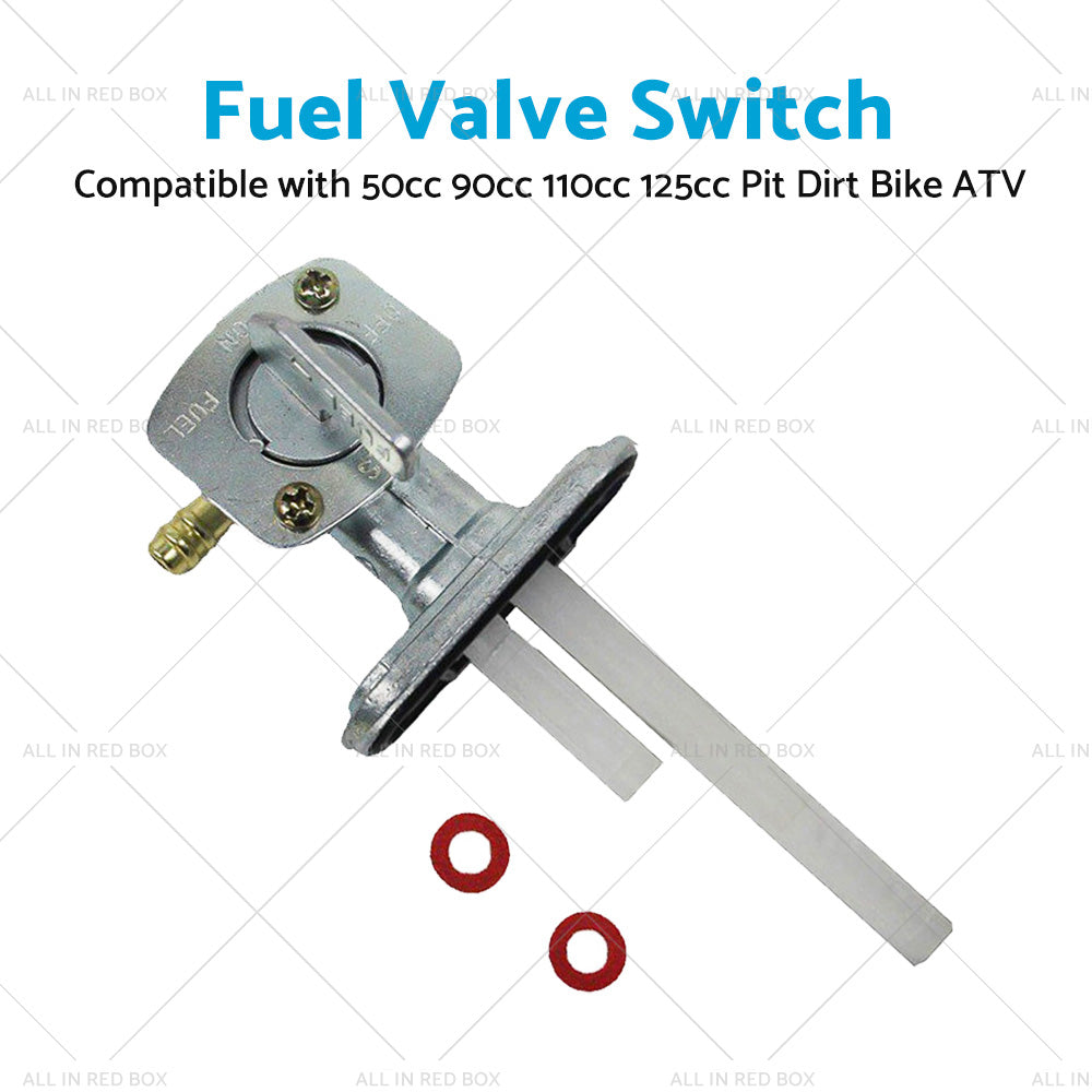 {{ Fuel Tap Switch Tank Petcock Suitable For 50cc 90cc 110cc 125cc Pit Dirt Bike }} - Buy Car Parts Online at {{ Kaka Auto Parts }}.