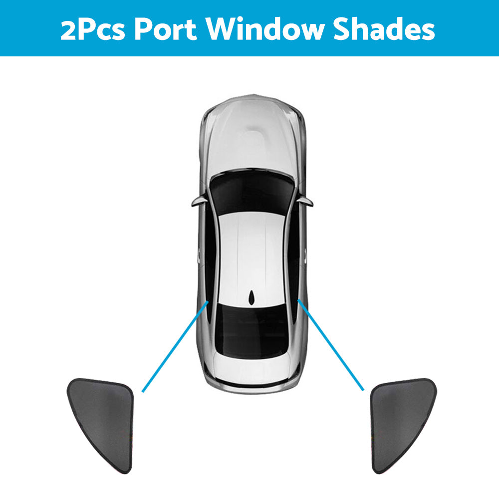 {{ Car Front Rear Port Window Sun Shade Blind Mesh Suitable For Haval Jolion 21-23 }} - Buy Car Parts Online at {{ Kaka Auto Parts }}.