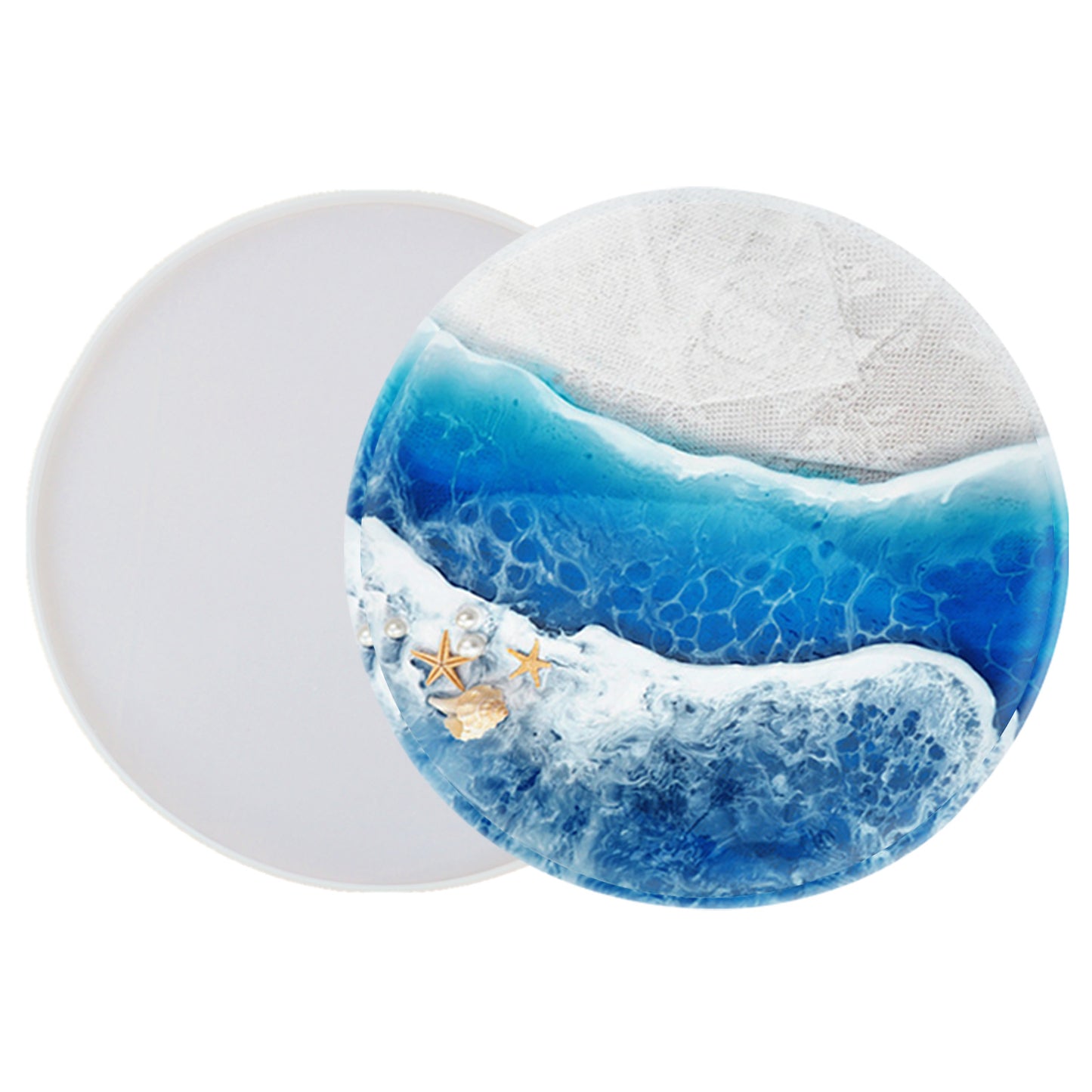 Snowflake Silicone Pendant Mold Making Jewelry Resin Necklace Mould Craft DIY 3D