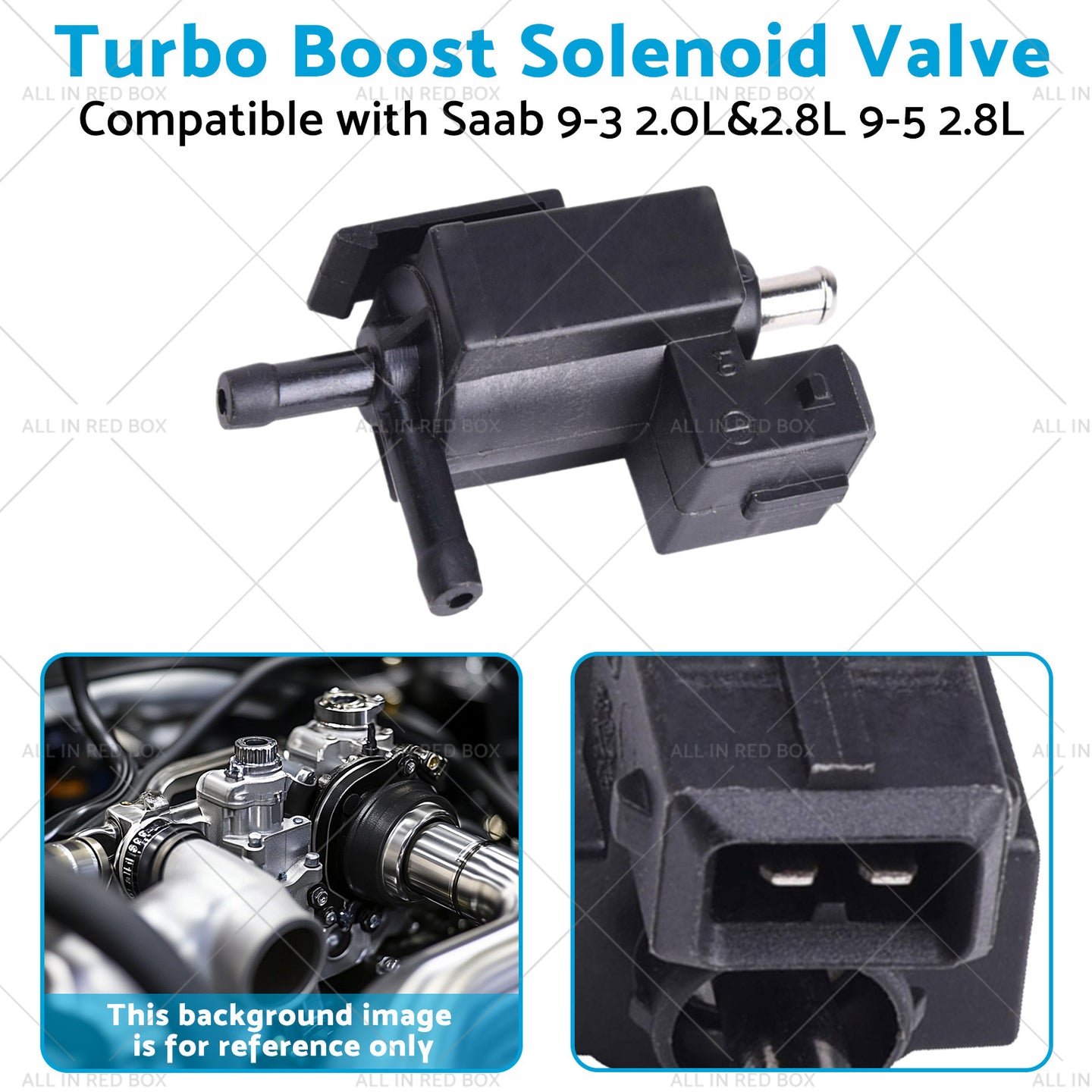 {{ Turbo Boost Solenoid Valve Suitable for Saab 9-3 2. 0L and 2. 8L 9-5 2. 8L 728311040 }} - Buy Car Parts Online at {{ Kaka Auto Parts }}.