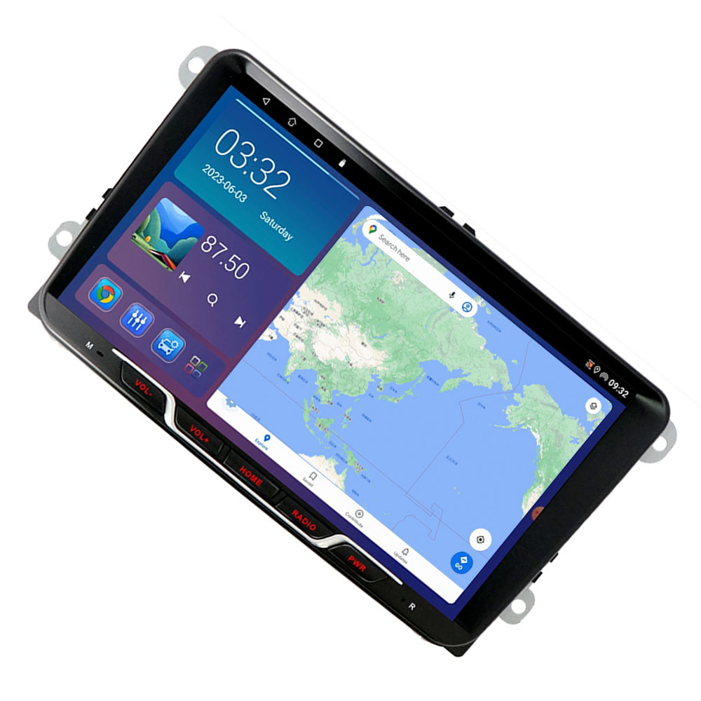 9 inch CarPlay Android 13 Head Unit Suitable for Volkswagen Polo 2010–2014